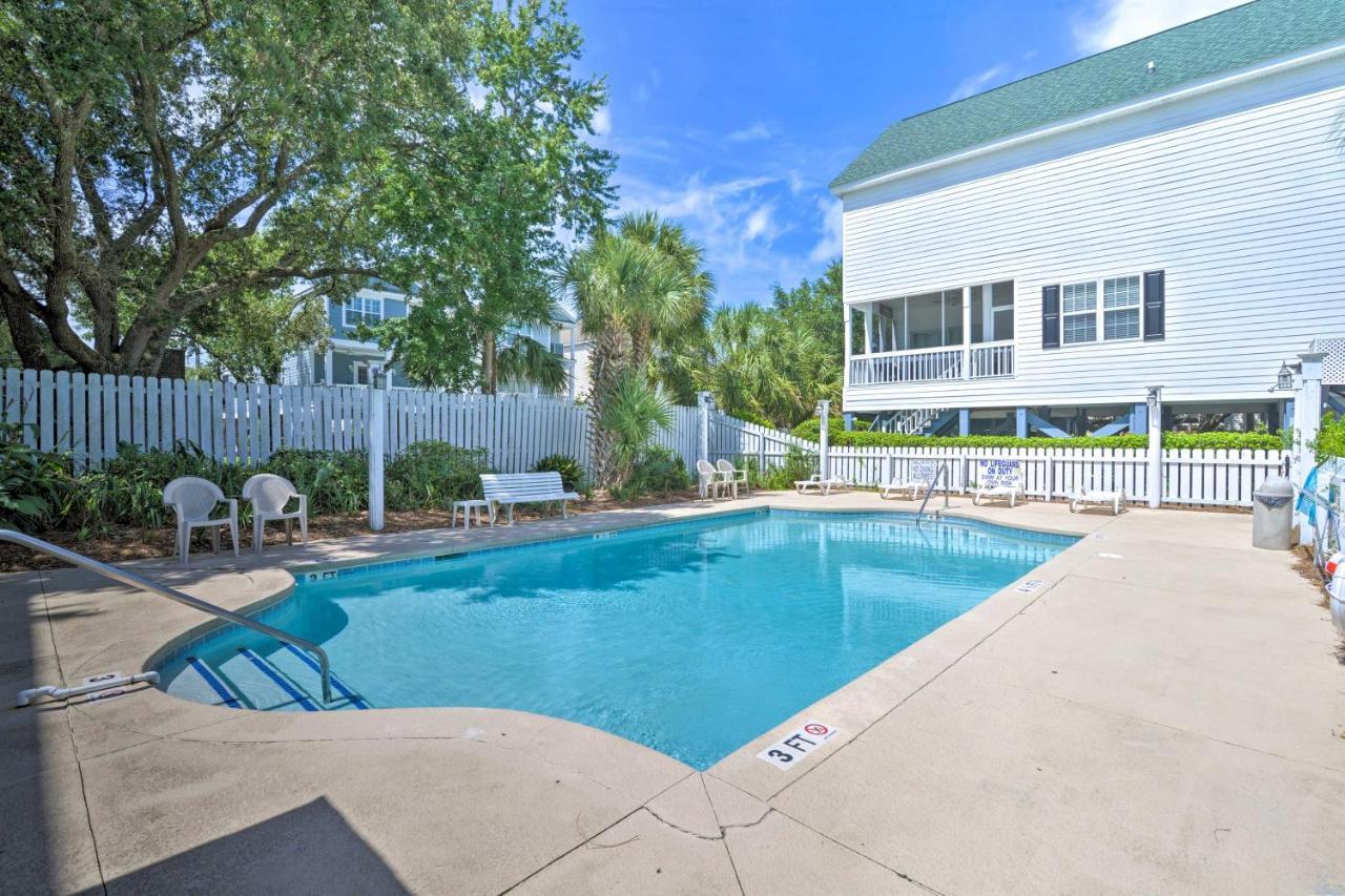 Surfside Beach Home Base Steps To Pool And Ocean! Myrtle Beach Eksteriør billede