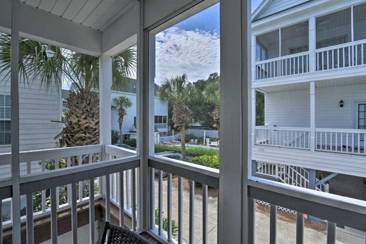 Surfside Beach Home Base Steps To Pool And Ocean! Myrtle Beach Eksteriør billede