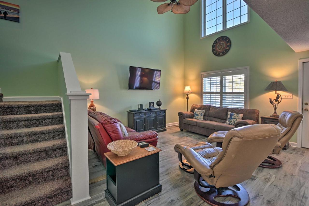 Surfside Beach Home Base Steps To Pool And Ocean! Myrtle Beach Eksteriør billede