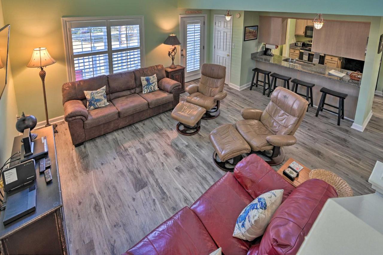 Surfside Beach Home Base Steps To Pool And Ocean! Myrtle Beach Eksteriør billede