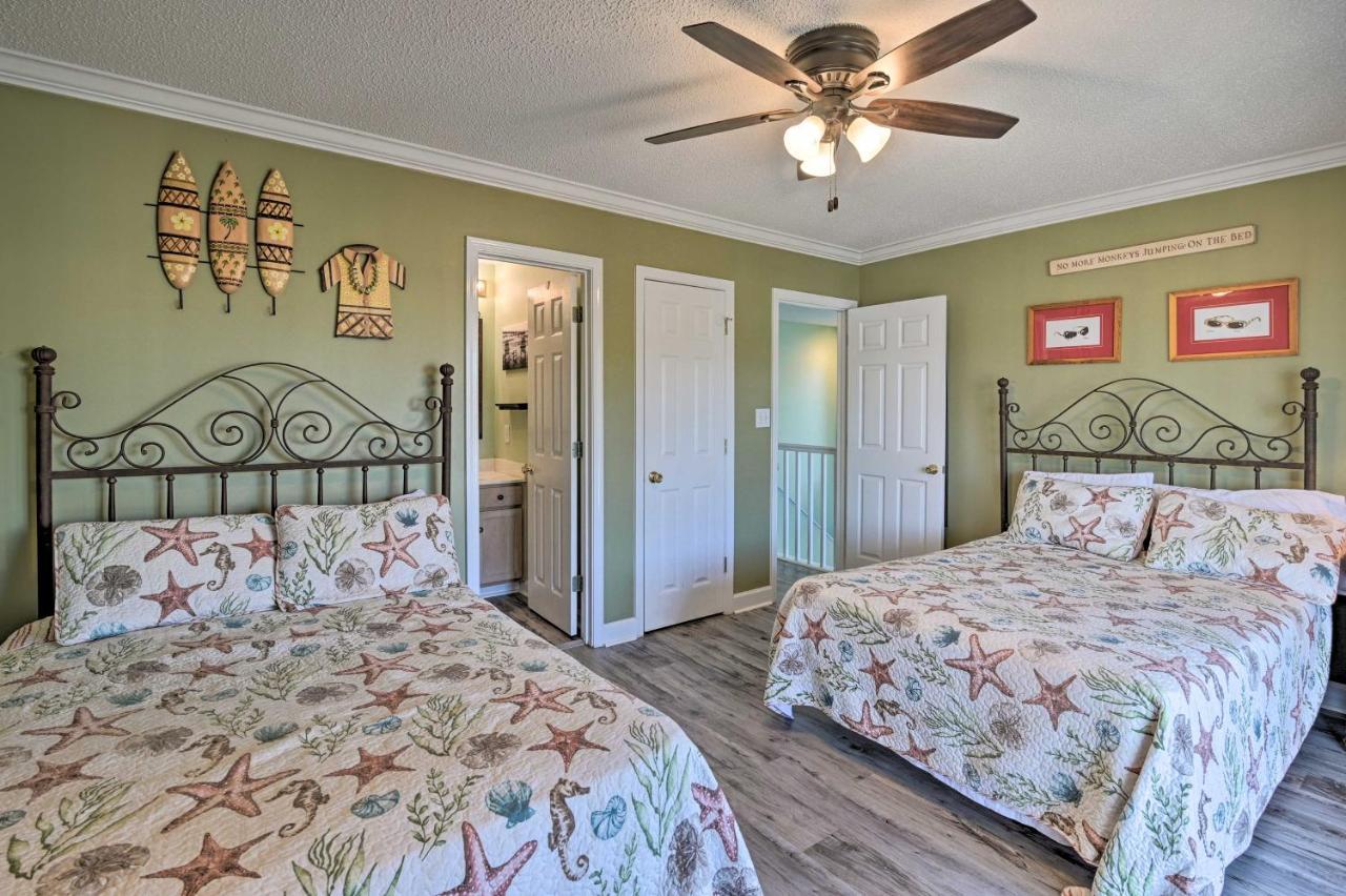 Surfside Beach Home Base Steps To Pool And Ocean! Myrtle Beach Eksteriør billede